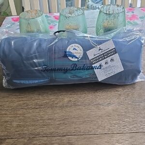 Tommy Bahama Blue Outdoor Blanket